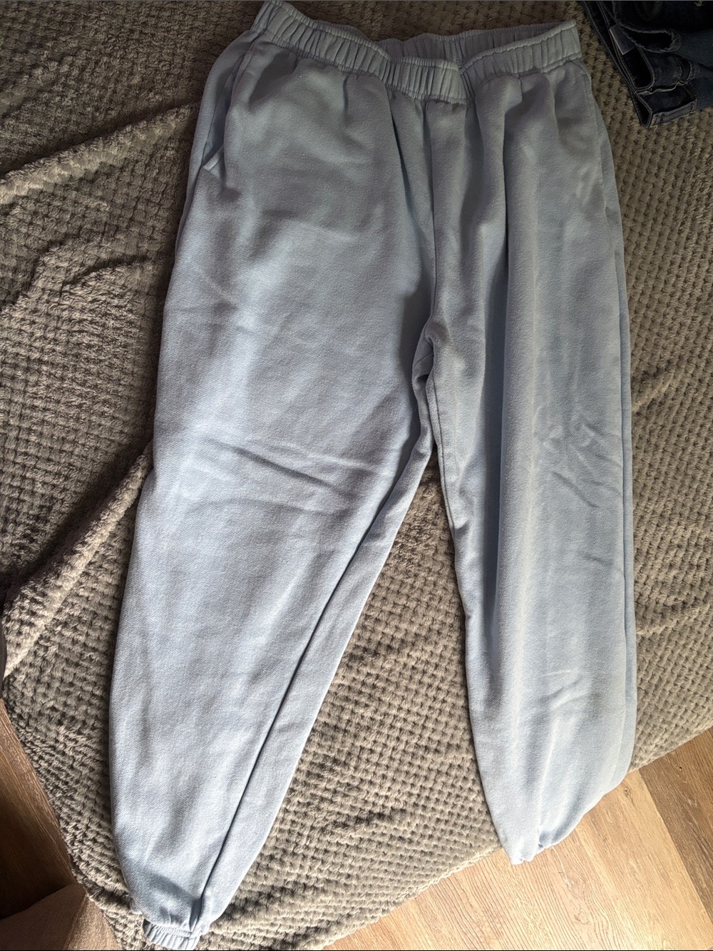 No Boundaries Light Blue Fleece Jogger Pants